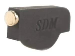 SDM Front Sight S&W Revolvers with Pinned Front Sight .250" Height .125" Width Steel Blue Gold Bead