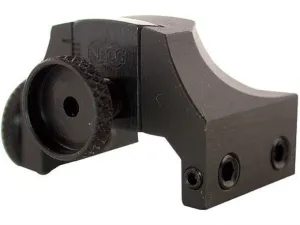 NECG Rear Peep Sight Weaver-Style Base Adjustable Steel Blue