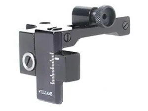 Williams FP-Legend Receiver Peep Sight Modern Muzzleloading Knight Legend, Wolverine, Disc, Big Horn, American and T-Bolt Aluminum Black