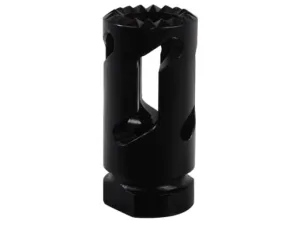 Midwest Industries Flash Hider Impact Device 1/2"-28 Thread AR-15 5.56/223 Steel Phosphate
