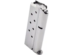 CM Products Match Grade Compact Magazine 1911 Officer 9mm Luger 8-Round Stainless Steel