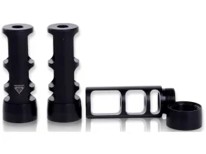 CrossTac Mk109 Muzzle Brake Stainless Steel Black
