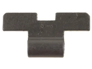 Kensight Defensive Rear Night Sight 1911 Novak LoMount Cut Steel Black Recessed Blade with Green Tritium Dots