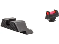 Trijicon Fiber Sight Set Glock 20, 21, 21SF, 29, 30, 36, 41 Fiber Optic Red, Green