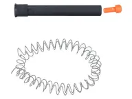 Area 419 Hellfire Self Timing Muzzle Brake with Universal Thread Adapter Stainless Steel