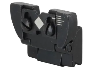 Ruger Rear Sight Complete Ruger 10/22 Magnum, 77 Mark II Standard, Sporter, International, Number 1 Light Sporter, Medium Sporter, Tropical, International, 96/44 Magnum