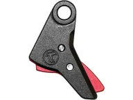 Timney Enhanced Feel Trigger Shoe Glock Gen 5 Black with Red Safety