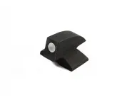 Wilson Combat Front Sight Serrated Blade 92A1, 96A1 White Dot Steel Black