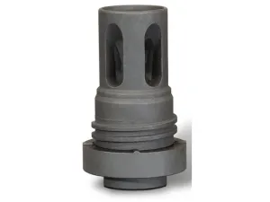Yankee Hill Machine Mini QD Flash Hider 9mm Quick Detach Suppressor Mount Thread Steel Melonite