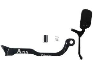 Apex Tactical Advanced Flat Trigger with Forward Set Trigger Bar Kit Sig P320 9mm Luger, 357 Sig, 40 S&W Steel Melonite