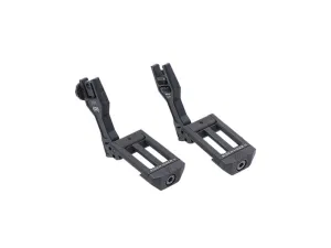 Strike Industries Sidewinder Gen 2 Offset Flip-Up Sight Set AR-15 Aluminum