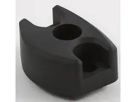 Kinetic Research Group Low Profile Barrier Stop Compatible with Bravo, Whiskey-3, X-Ray Chassis Aluminum Black