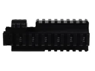ERGO Carbine Handguard Extension AR-15/M16/M4 4 Rail Aluminum Black