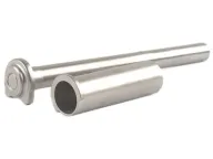Wilson Combat 1-Piece Full Length Recoil Spring Guide Rod with Reverse Recoil Spring Plug 1911 Government Stainless Steel