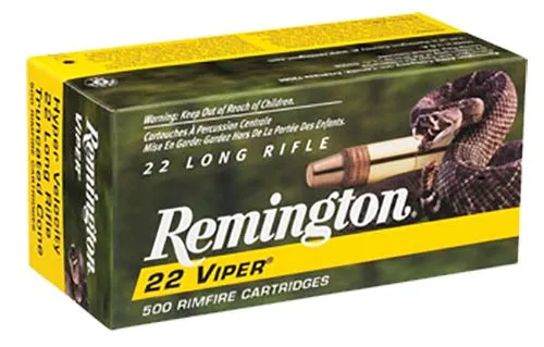  Remington Hyper Velocity 22 Long Rifle 36 Grain Truncated Co