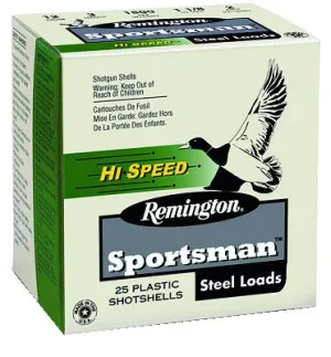 Remington Sportsman Steel 12 Ga. 3 1 1/8 Oz, #bb Steel Shot - Case
