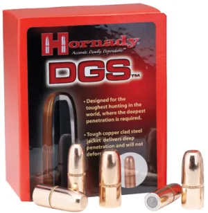 Hornady .474 Cal. 500 Grain Dangerous Game Solid Bullets