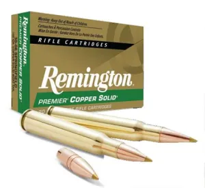 Remington 7mm Remington Mag 140 Grain Copper Solid Tipped