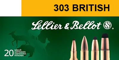  Sellier & Bellot 303 British Full Metal Jacket 180 G