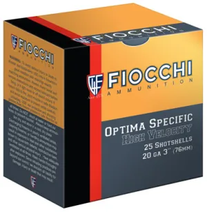 Fiocchi 203hv6 High Velocity Shotshells 20 Ga 3 1.3 Oz 6 Shot - Case