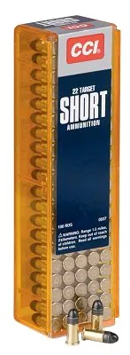 Cci 22 Short 29 Grain Round Nose