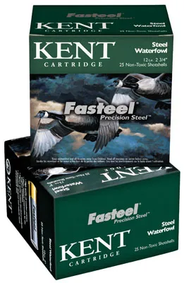 Kent Cartridge K122st302 Fasteel 2.75 Waterfowl 12 Ga 2.75 - Case