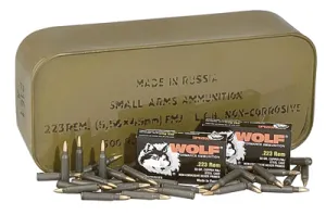 Wolf Mc22355hp 223 Remington/5.56 Nato Fmj - 500 Rnds