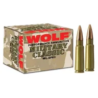 Wolf Mc308sp168 Military 308 Winchester (7.62 Nato) Soft Point - 500 Rnds