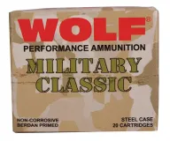 Wolf Mc3006fmj168 Military 30-06 Springfield Full Metal Jacket - Case