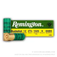 Remington Ammunition 12b00a Buckshot Express 12 Gauge Ga 2.7