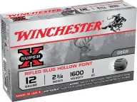 Winchester Ammo X12rs15lf Super X Slugs 12 Gauge Ga 3/4 Oz Slu