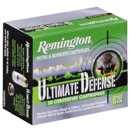 Remington Ammunition Hd9mmbn Ultimate 9mm Brass 124 Gr Jhp 2