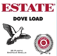 Estate Gtl12hn8 Game And Target Dove 12 Ga 2.75 1-1/8 Oz 8 Shot 25 Bx/