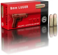 Geco 2317707 9mm Luger 115gr Jacketed Hollow Point 50box/20c