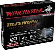 Winchester Ammo S20pdx1s Defender Personal Defense 20ga 2.75
