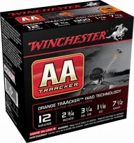 Winchester Ammo Aasc207tb Aa Traacker Blk 20ga 2.75 7.5 Sho