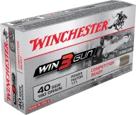 Winchester Ammo X40tg Win3gun 40 Smith & Wesson 180 Gr 50 Bo