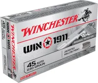 Winchester Ammo X45p Win1911 45 Acp Jacketed Hollow Point 50