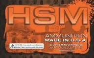 Hsm 9mm2r 9mm Full Metal Jacket Round Nose 115 Gr 50box/20ca