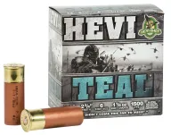Hevishot 61226 Hevi-teal 12 Gauge 2.75 1-1/8 Oz 6 Shot Steel 25 Box/10 Case
