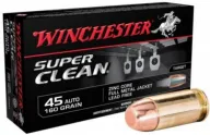 Winchester Super Clean 45acp 165gr Fmj Zinc 20/10