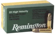 Rem Ammo .22 Long Rifle 50-pk