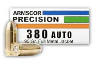 Armscor 380acp 95gr Fmj 50/1000