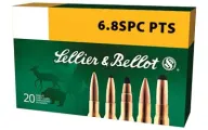 S&b 6.8spc 110gr Pts 20/600