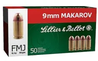 S&b 9mm Makarov 95gr Fmj 50/1000