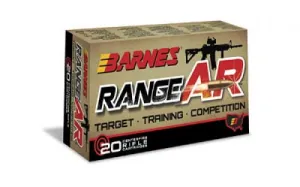 Barnes Range Ar 556nato 52gr 20/200