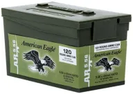 Federal American Eagle Rifle Ammunition Xm855lpc120, 5.56 Nato, Steel Core Fmj, 62 Gr, 3020 Fps, 120 Rd/bx