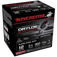 Winchester Drylok Super Steel Mag 12ga 3.5 1-9/16oz #t 25/bx (25 Rounds Per Box)
