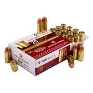 Drt Terminalshock Ammo 9mm 85 Gr Jhp 20/bx (20 Rounds Per Box)