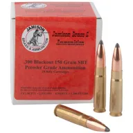 Jamison Ammo 300 Aac Blackout 150gr Spitzer Boat Tail 20/bx (20 Rounds Per Box)